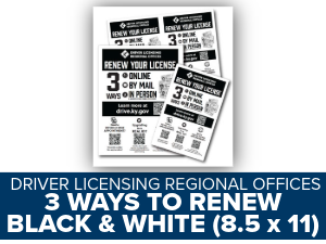 3 Ways to Renew (B&W - 8.5x11)